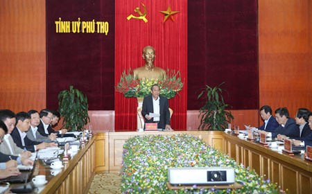 Công bố kế hoạch kiểm tra công tác phòng, chống tham nhũng tại tỉnh Phú Thọ